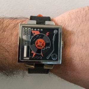TokiDoki turntable watch